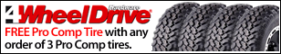 Buy 3 Pro Comp Tires Get 1 Free at 4wd.com