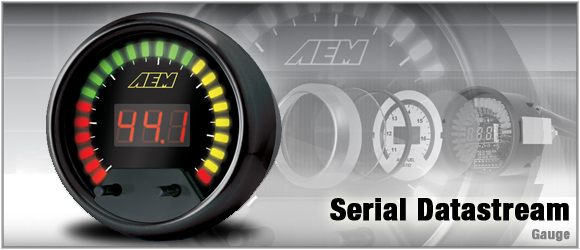 AEM Serial Datastream Gauge