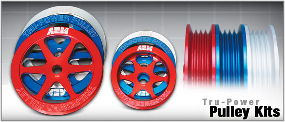 AEM Tru Power Pulleys