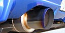 Apexi N1 ExTi Cat Back Exhaust Installed on Nissan Skyline Apexi N1 ExTi Cat Back Exhaust Installed on Nissan Skyline