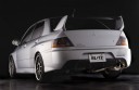 Blitz Nur Spec R Exhaust Installed on a 2006 Mitsubishi Lancer Evolution