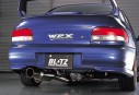 Blitz Nur Spec R Exhaust Installed on a 1999 Subaru Impreza
