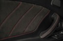 JPM Door Panels Wrapped in Black Alcantara and Leather
