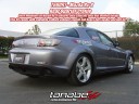 Tanabe Ultra Medallion Cat Back Exhaust Installed on Mazda RX8